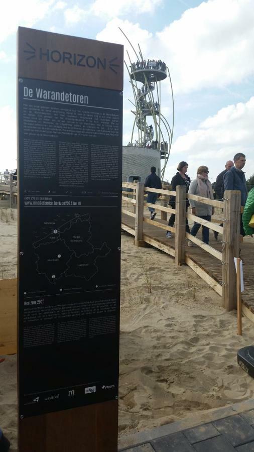 Studio On The Beach With Sea View Middelkerke Kültér fotó